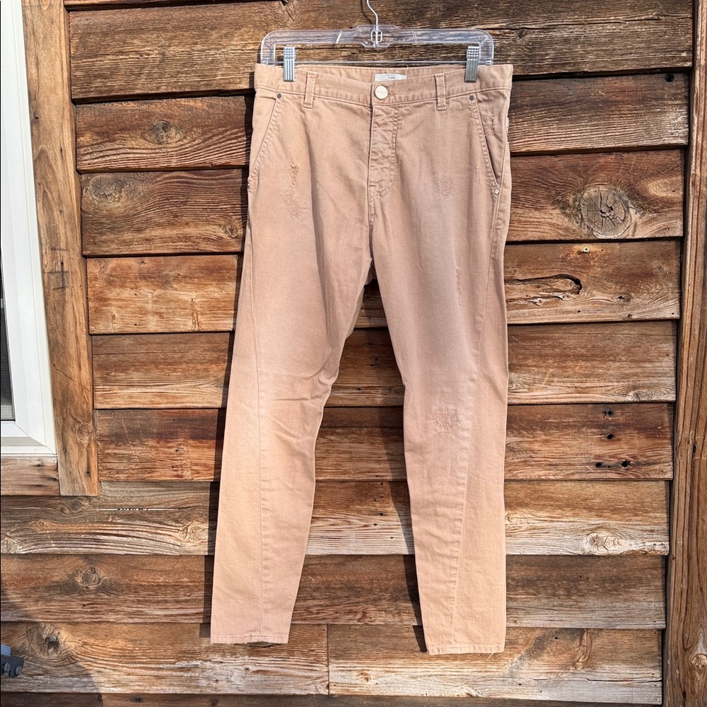 Pinko tag Italy pants skinny distressed boy drill stretch LUPIN 3